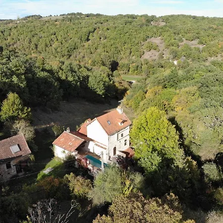 Gasthaus La Combe Aux Oiseaux Villefranche-de-Rouergue Exterior foto